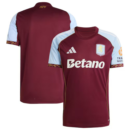 Aston villa adidas home shirt - aston,