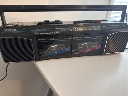 Vintage dual cassette - ge,