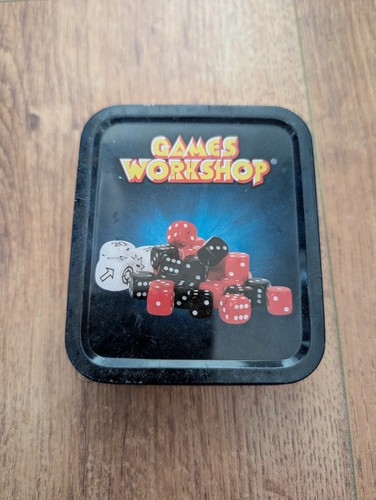 Tinned set 40k warhammer dice - tinned,
