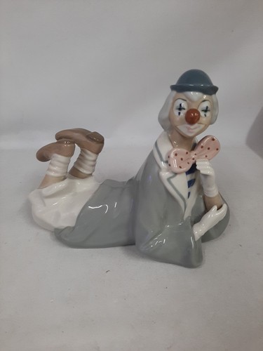Vintage porcelain clown - ,