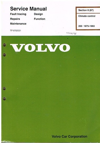 Volvo 242 244 - 245, 262c