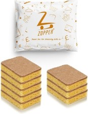 Eco-friendly Plastic Free Kitchen Sponge 100% Biodegradable Compostable 6 Pack