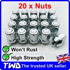 20x ALLOY WHEEL NUTS FOR