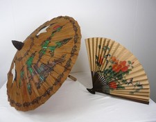 Vintage Japanese Parasol Hand