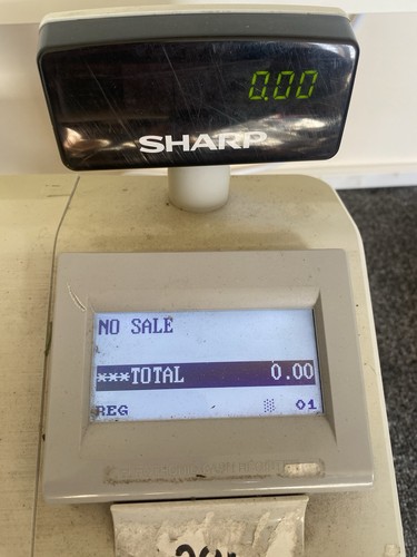 Sharp a307 cash register - sharp,