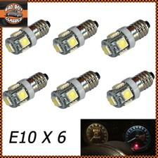 E10 LED Bulbs White Screw