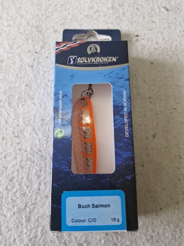 Solvkroken buch salmon spoon - buch,