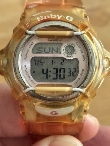 Retro casio baby 169r - baby-g, bg-169r