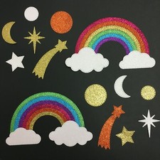 Rainbow Sun Moon Stars Weather