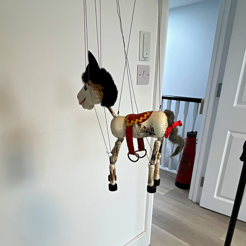 Vintage pelham horse - pelham,