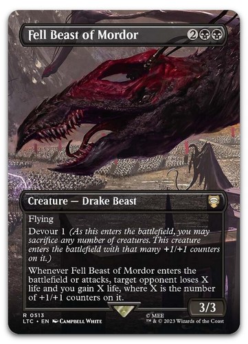 Fell beast mordor - beast, of