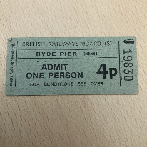 Railway ticket ryde - ticket,,