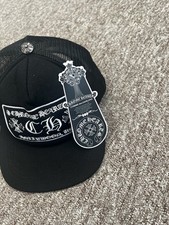 Chrome Hearts Black Trucker