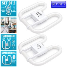 SET OF 2 FLUORESCENT LIGHT