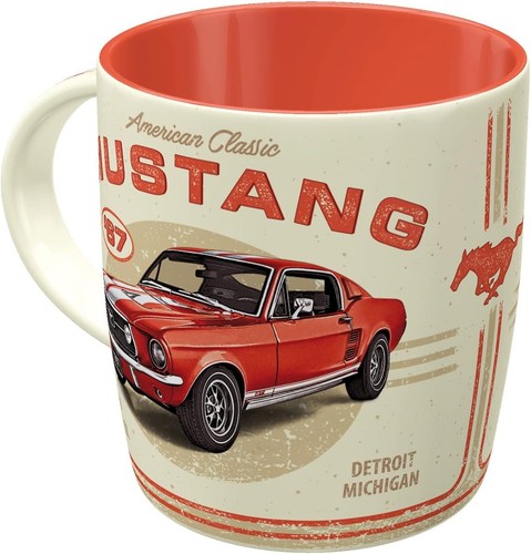 Ford mustang mug - mustang, 67