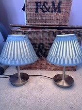 Pair 2 Touch Table Lamps Laura