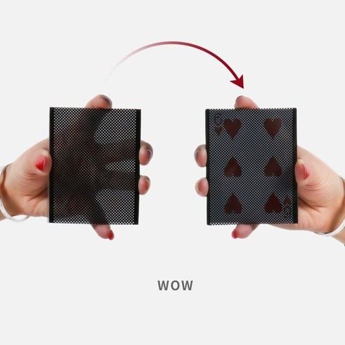 Card vanishing magic - vanishing,
