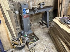 Union Jubilee Wood turning lathe with accessories & tools