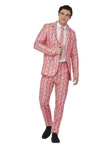 Adult pink panther stand - panther, out