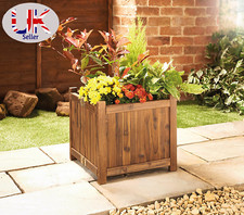 Square Wooden Garden Planters