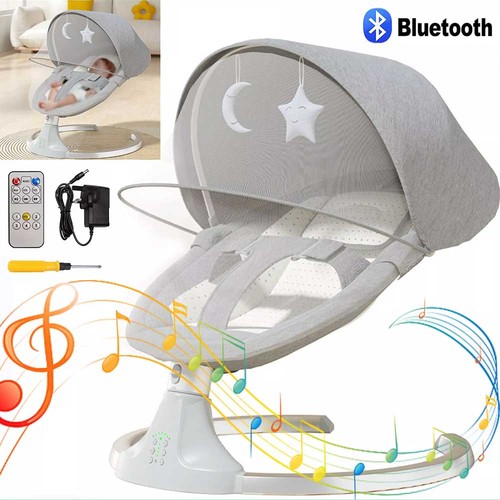 Bluetooth electric baby swing - electric,