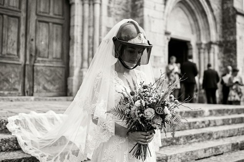 Woman wearing vintage - woman, a