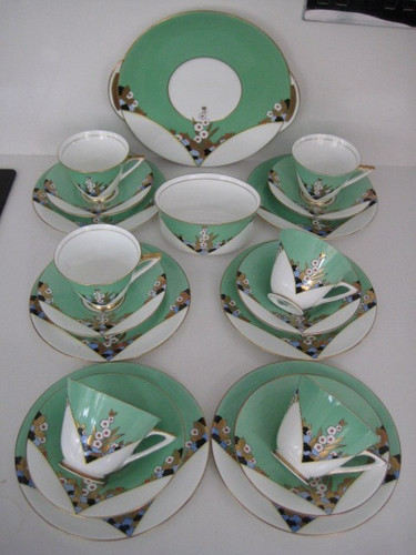 Royal doulton art deco leonora - royal,