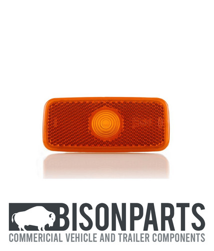Amber side marker - lamp, lens