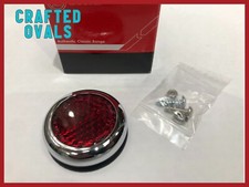 Genuine Lucas RER25 Red Reflector & Fittings for Classic Car & Motorcycle BSA