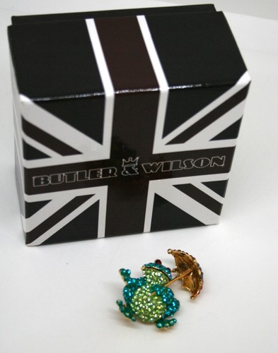 Butler wilson crystal frog - butler, &