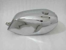 YAMAHA RD350LC 1980-81 CHROME STEEL FUEL PETROL GAS TANK +CAP |Fit For