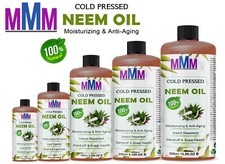 100% Pure Natural  Neem Oil Organic Cold Pressed Vegan Virgin UK