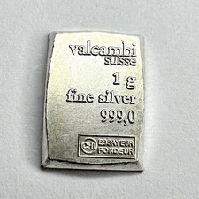 1g Valcambi Suisse .999 Fine