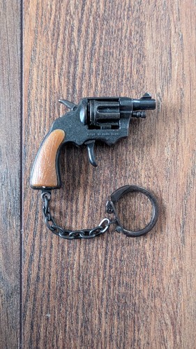Cap gun key - gun, chain