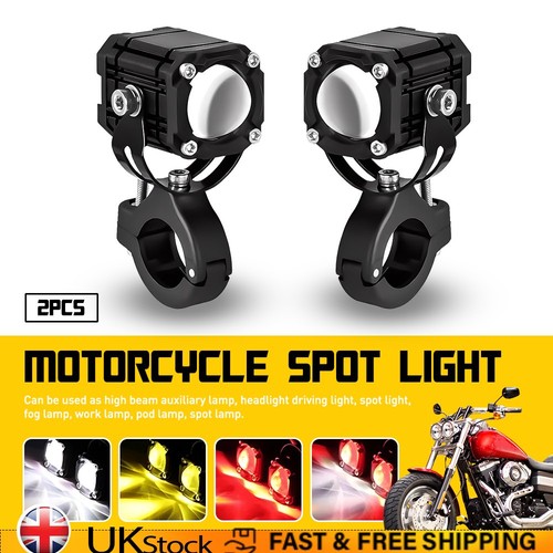 Pair motorcycle headlight fog - headlight,