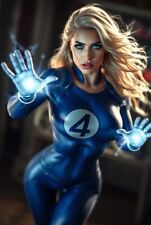 Sue Storm  DUAL Cover - Ltd 100 w/CoA - Deviant Nation Gallery Cover