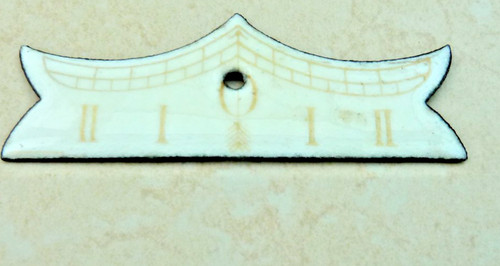 Vienna beat plate - in, ceramic