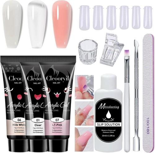 Polygel nail starter kit 3 - starter,