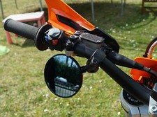 1 x handlebar mirror FLEXI 7699 for Supermoto Enduro naked bike