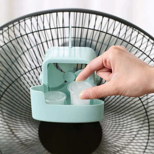 Electric fan ice cube - ice,