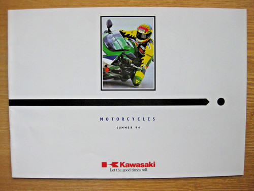 Kawasaki range brochure 1994 - brochure,