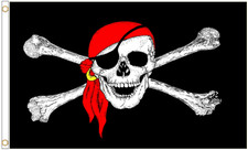 Pirate Bandana Polyester Flag