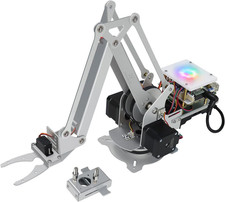 Robot Arm Kit for Raspberry Pi 5 | Stepper Motor App Control Drawing Record