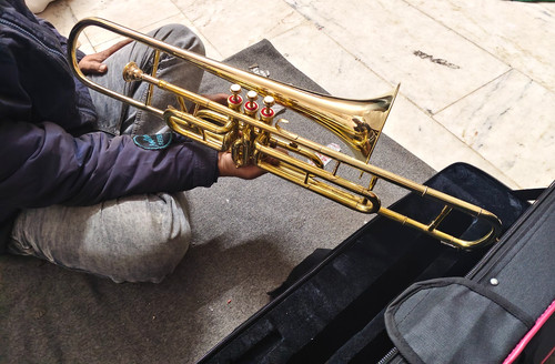 Trombone valve made of pure - of,
