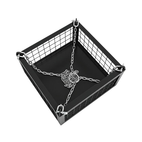 Roof tiles scaffold - tiles, hoist