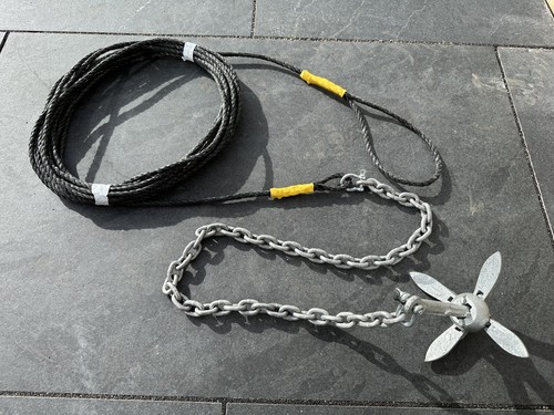 7kg grapnel anchor kit 3ft - grapnel,