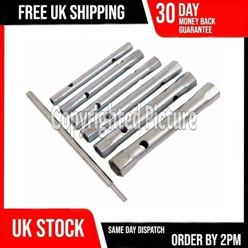 7pc tubular box - 7pc, wrench
