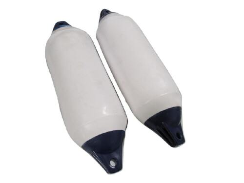 White inflatable boat - white, fender