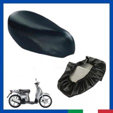 Coprisella Sella per APRILIA SCARABEO 50cc 100cc Monoposto Ecopelle Sky Nero