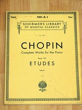 Frederic Chopin - Complete Works For The Piano - Book VIII Etudes - For Piano